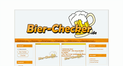 Desktop Screenshot of bier-checker.de